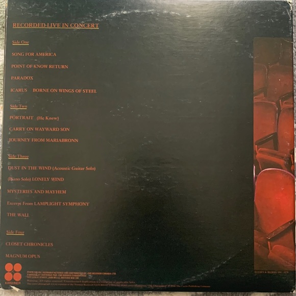 Original 1978 of KANSAS Two For The Show 2 record set NM Vinyl Record - Picture 2 of 11